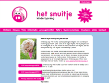 Tablet Screenshot of kdvhetsnuitje.nl